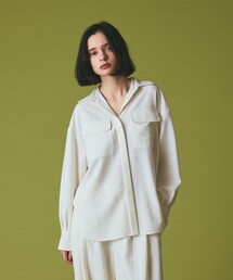 GRACE CLASS | ウールミリタリーシャツ(シャツ/ブラウス)