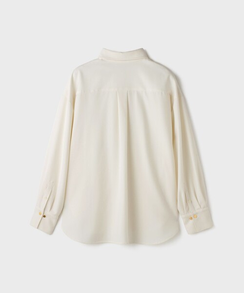 GRACE CLASS(グレースクラス)の「ウールミリタリーシャツ(シャツ/ブラウス・レディース・キナリ/ブラック・38/36)」の7枚目の写真