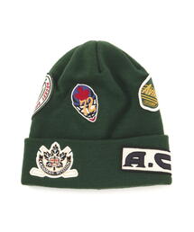 AVIREX | VARSITY RANDOM PATCH KNIT WATCH / バーシティー ランダムパッチ ニットワッチ / AVIREX / アヴィレックス(ニットキャップ/ビーニー)