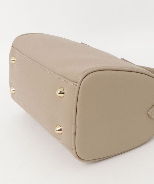 AULENTTI(オウレンティ)の「AULENTTI MINI BOSTON SHOULDER BAG オウレンティ ミニボストン ショルダーバッグ(ショルダーバッグ・レディース・ブラウン系1/ブラック・FREE)」の21枚目の写真
