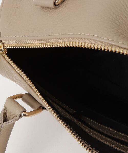 AULENTTI(オウレンティ)の「AULENTTI MINI BOSTON SHOULDER BAG オウレンティ ミニボストン ショルダーバッグ(ショルダーバッグ・レディース・ブラウン系1/ブラック・FREE)」の20枚目の写真