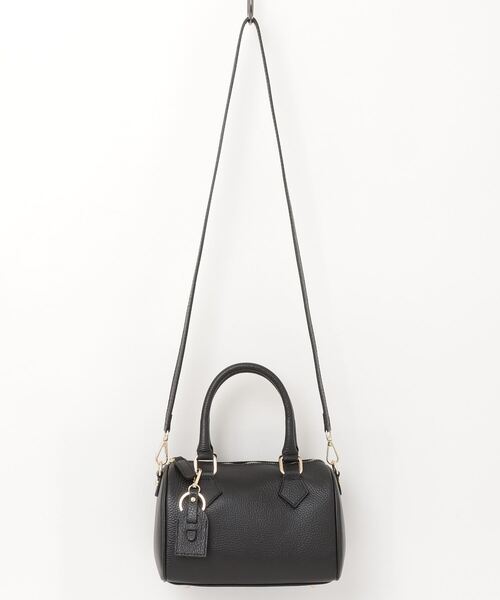 AULENTTI(オウレンティ)の「AULENTTI MINI BOSTON SHOULDER BAG オウレンティ ミニボストン ショルダーバッグ(ショルダーバッグ・レディース・ブラウン系1/ブラック・FREE)」の19枚目の写真