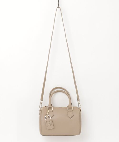 AULENTTI(オウレンティ)の「AULENTTI MINI BOSTON SHOULDER BAG オウレンティ ミニボストン ショルダーバッグ(ショルダーバッグ・レディース・ブラウン系1/ブラック・FREE)」の18枚目の写真