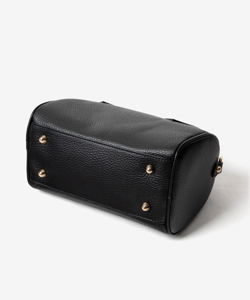AULENTTI(オウレンティ)の「AULENTTI MINI BOSTON SHOULDER BAG オウレンティ ミニボストン ショルダーバッグ(ショルダーバッグ・レディース・ブラウン系1/ブラック・FREE)」の13枚目の写真