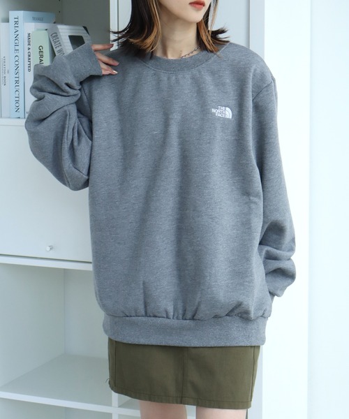 THE NORTH FACE(ザノースフェイス)の「【THE NORTH FACE/ザノースフェイス】Evolution Simple Dome Crew / クルーネック スウェット トレーナー(スウェット・メンズ・ブラック/グレー/オフホワイト・L/XL/M)」の20枚目の写真