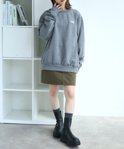 THE NORTH FACE(ザノースフェイス)の「【THE NORTH FACE/ザノースフェイス】Evolution Simple Dome Crew / クルーネック スウェット トレーナー(スウェット・メンズ・ブラック/グレー/オフホワイト・L/XL/M)」の18枚目の写真
