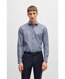 HUGO BOSS（ヒューゴボス）の「レギュラーフィットシャツ ストラクチャードコットン（シャツ/ブラウス）」