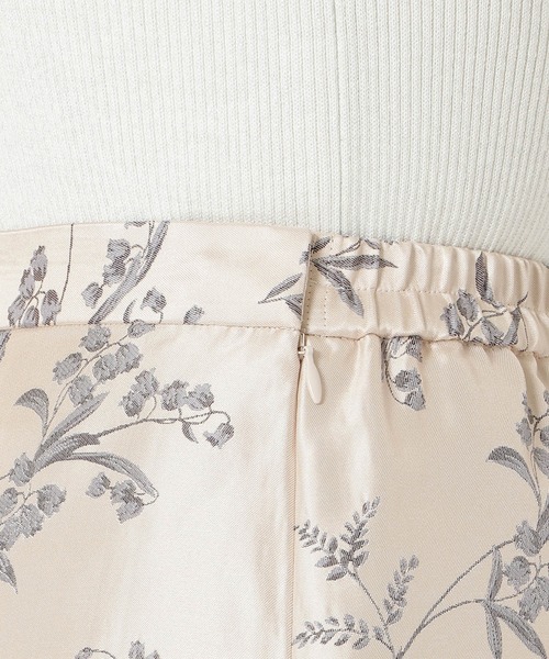 Rose Tiara（ローズティアラ）の「スズランジャカードフレアスカート（スカート・レディース・ブラウン/ベージュ・46/42/38）」の16枚目の写真