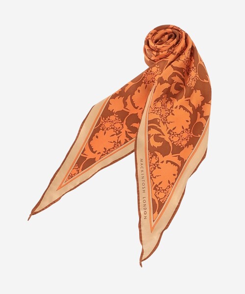 MACKINTOSH LONDON（マッキントッシュ ロンドン）の「【婦人画報11月号掲載】【Diamond Shape Scarf/ダイヤモンドシェイプスカーフ】バイブリーダイヤモンドシェイプスカーフ（マフラー・レディース・グリーン/パープル系その他4/オレンジ・FREE）」の10枚目の写真