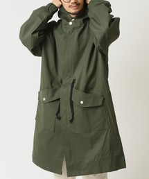 ARCADE（アーケード）の「春 コート モッズコート/ミリタリー フードロングコート ドロスト（ミリタリージャケット）」