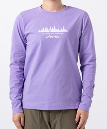phenix outdoor(フェニックスアウトドア)フロントロゴ ベーシック ロングスリーブTシャツ
