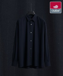 【気温差に対応】アウトラストロングスリーブシャツ　温度調整素材｜ストレッチ｜イージーケア｜オールシーズン対応｜インナー｜ビジネス｜オフィスカジュアル｜通勤