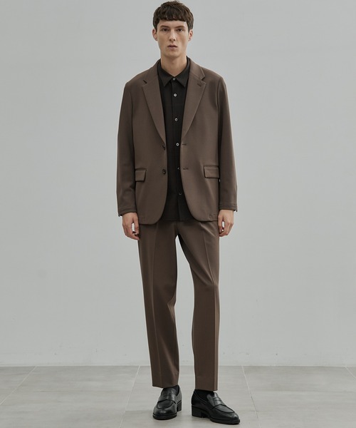 UNITED TOKYO(ユナイテッドトウキョウ)の「【新色追加】アウトラストロングスリーブシャツ 温度調整素材|ストレッチ|イージーケア|オールシーズン対応|インナー(シャツ/ブラウス・メンズ・ライトグレー/サックスブルー/チェック/ダークグレー/マルチ/ライトブラウン/グリーン/ホワイト・1/2/3)」の10枚目の写真