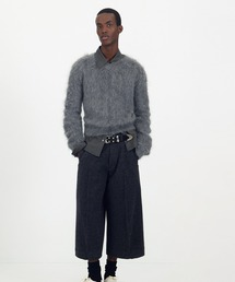 NVRFRGT | BRUSHED MOHAIR V-NECK SWEATER(ニット/セーター)