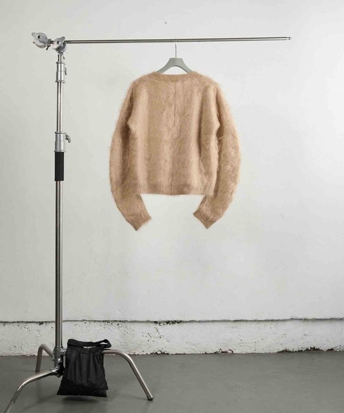 NVRFRGT（ネヴァーフォーゲット）の「BRUSHED MOHAIR V-NECK SWEATER