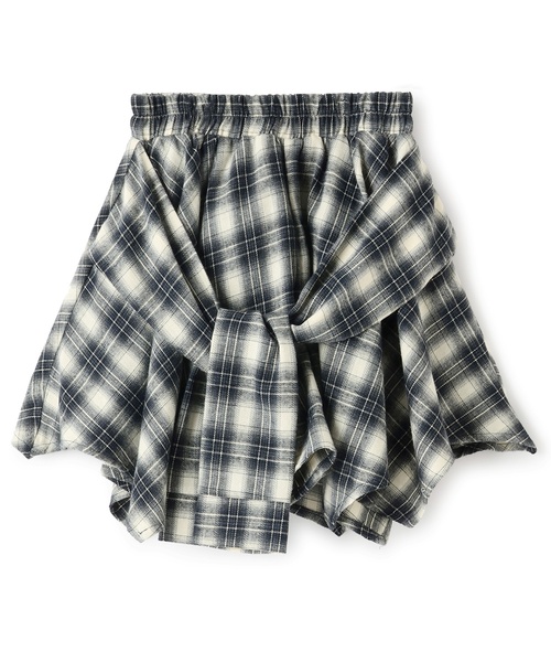 LOVETOXIC(ラブトキシック)の「【LTXC】腰巻き風チェックキュロット(その他パンツ・キッズ・レッド/ネイビー/ブラック・130cm/M:150cm/L:160cm/S:140cm)」の12枚目の写真