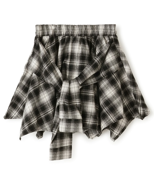 LOVETOXIC(ラブトキシック)の「【LTXC】腰巻き風チェックキュロット(その他パンツ・キッズ・レッド/ネイビー/ブラック・130cm/M:150cm/L:160cm/S:140cm)」の10枚目の写真