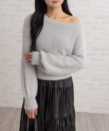 clear | 3wayフェザーニットトップス［大人 カジュアル 着回し力抜群］≪AW新作≫(ニット/セーター)