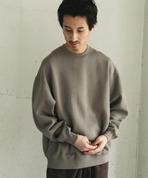 URBAN RESEARCH DOORS | 『UR TECH』ピグメントダイ裏起毛スウェット(スウェット)