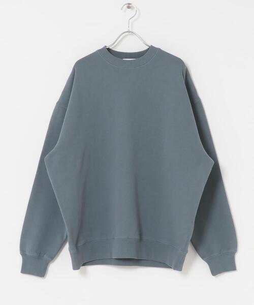 URBAN RESEARCH DOORS(アーバンリサーチドアーズ)の「『UR TECH』ピグメントダイ裏起毛スウェット(スウェット・メンズ・ブルー/グレー/ブラック・LARGE/MEDIUM)」の14枚目の写真