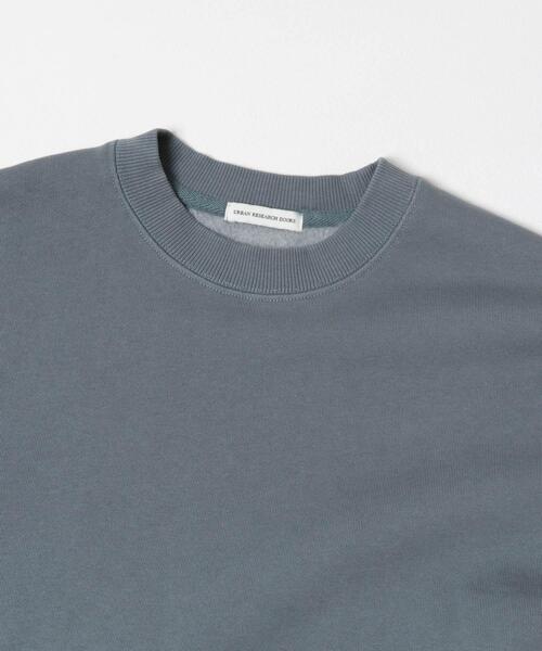 URBAN RESEARCH DOORS(アーバンリサーチドアーズ)の「『UR TECH』ピグメントダイ裏起毛スウェット(スウェット・メンズ・ブルー/グレー/ブラック・LARGE/MEDIUM)」の15枚目の写真