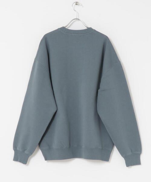URBAN RESEARCH DOORS(アーバンリサーチドアーズ)の「『UR TECH』ピグメントダイ裏起毛スウェット(スウェット・メンズ・ブルー/グレー/ブラック・LARGE/MEDIUM)」の17枚目の写真