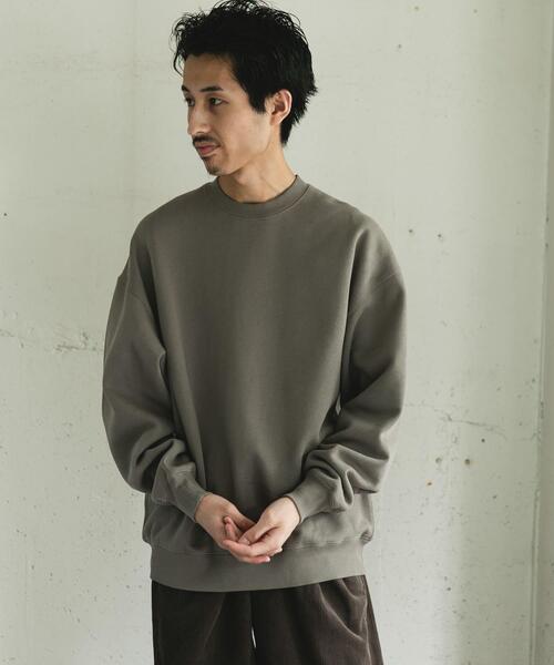 URBAN RESEARCH DOORS(アーバンリサーチドアーズ)の「『UR TECH』ピグメントダイ裏起毛スウェット(スウェット・メンズ・ブルー/グレー/ブラック・LARGE/MEDIUM)」の22枚目の写真