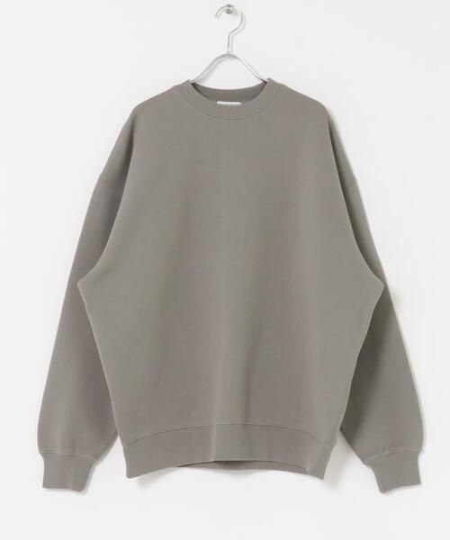 URBAN RESEARCH DOORS(アーバンリサーチドアーズ)の「『UR TECH』ピグメントダイ裏起毛スウェット(スウェット・メンズ・ブルー/グレー/ブラック・LARGE/MEDIUM)」の11枚目の写真