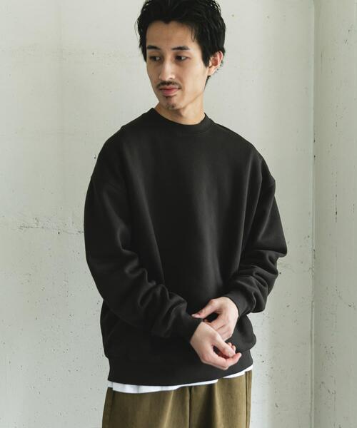 URBAN RESEARCH DOORS(アーバンリサーチドアーズ)の「『UR TECH』ピグメントダイ裏起毛スウェット(スウェット・メンズ・ブルー/グレー/ブラック・LARGE/MEDIUM)」の13枚目の写真