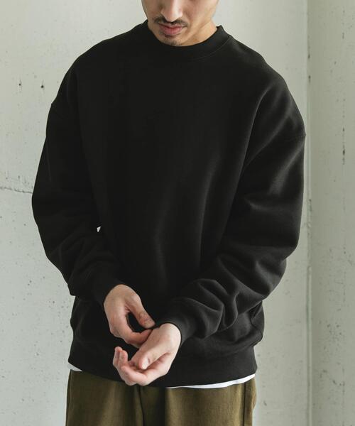 URBAN RESEARCH DOORS(アーバンリサーチドアーズ)の「『UR TECH』ピグメントダイ裏起毛スウェット(スウェット・メンズ・ブルー/グレー/ブラック・LARGE/MEDIUM)」の16枚目の写真