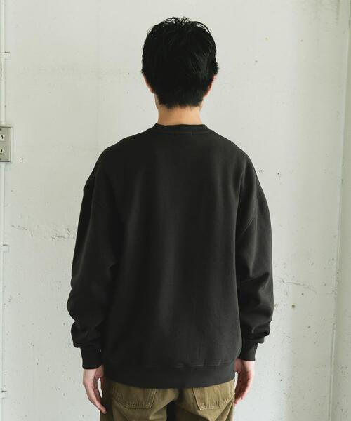 セール】『UR TECH』ピグメントダイ裏起毛スウェット（スウェット