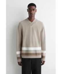 COS｜コス（メンズ）のニット/セーター（ベージュ系）通販 - ZOZOTOWN