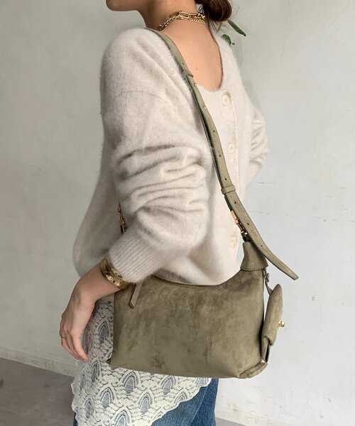 DouDou（ドゥドゥ）の「2WAYショルダーバッグ（ショルダーバッグ・レディース・キャメル/カーキ・FREE）」の2枚目の写真