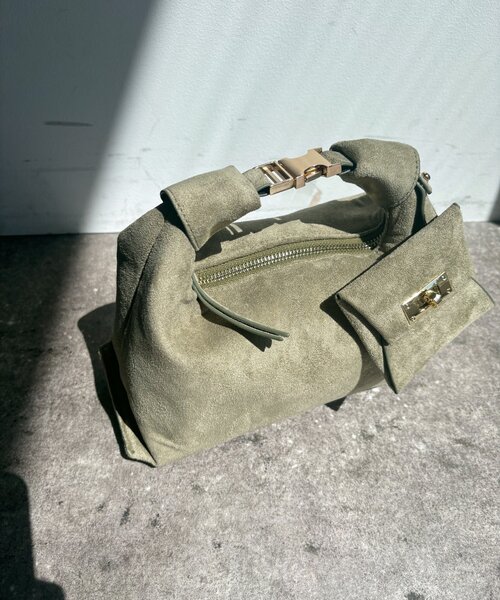 DouDou（ドゥドゥ）の「2WAYショルダーバッグ（ショルダーバッグ・レディース・キャメル/カーキ・FREE）」の6枚目の写真
