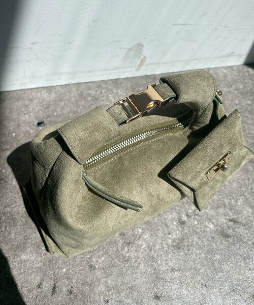 DouDou（ドゥドゥ）の「2WAYショルダーバッグ（ショルダーバッグ・レディース・キャメル/カーキ・FREE）」の7枚目の写真