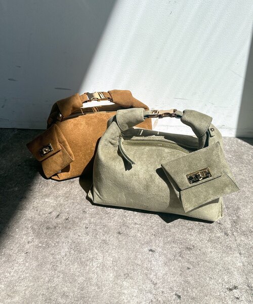 DouDou（ドゥドゥ）の「2WAYショルダーバッグ（ショルダーバッグ・レディース・キャメル/カーキ・FREE）」の9枚目の写真