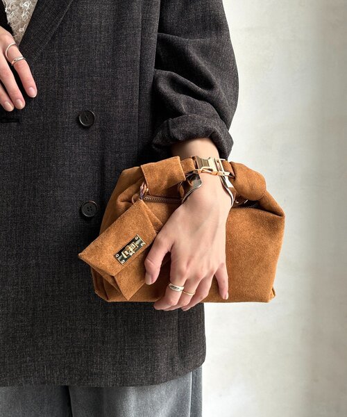 DouDou（ドゥドゥ）の「2WAYショルダーバッグ（ショルダーバッグ・レディース・キャメル/カーキ・FREE）」の12枚目の写真