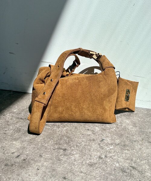 DouDou（ドゥドゥ）の「2WAYショルダーバッグ（ショルダーバッグ・レディース・キャメル/カーキ・FREE）」の13枚目の写真