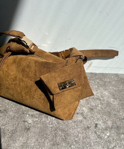 DouDou（ドゥドゥ）の「2WAYショルダーバッグ（ショルダーバッグ・レディース・キャメル/カーキ・FREE）」の15枚目の写真