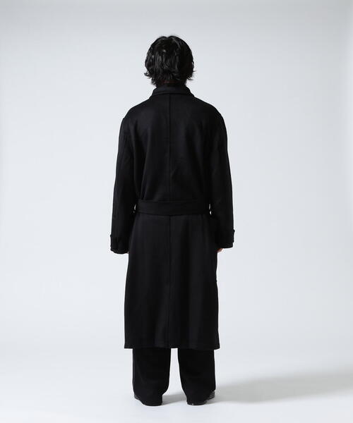 GEN_DAI（ゲンダイ）の「GEN_DAI/ゲンダイ/WOOL WRAP COAT（トレンチコート・メンズ・ブラック・0/1）」の14枚目の写真