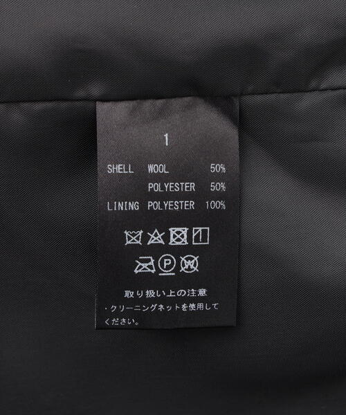 GEN_DAI（ゲンダイ）の「GEN_DAI/ゲンダイ/WOOL WRAP COAT（トレンチコート・メンズ・ブラック・0/1）」の10枚目の写真