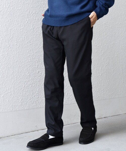 SHIPS any（シップス エニィ）の「SHIPS any: スーパー ストレッチ 裏起毛 ウォーム スリム テーパード イージー パンツ◇（その他パンツ・メンズ・ブラック/ベージュ/ネイビー/オリーブ・MEDIUM/LARGE/X-LARGE）」の8枚目の写真