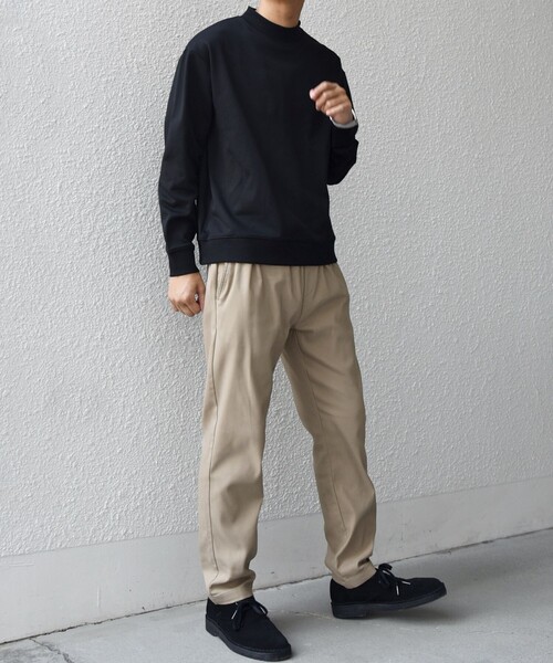 SHIPS any（シップス エニィ）の「SHIPS any: スーパー ストレッチ 裏起毛 ウォーム スリム テーパード イージー パンツ◇（その他パンツ・メンズ・ブラック/ベージュ/ネイビー/オリーブ・MEDIUM/LARGE/X-LARGE）」の11枚目の写真