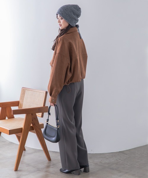 polcadot(ポルカドット)の「3wayニットボンネット【WEB限定】(ニットキャップ/ビーニー・レディース・ベージュ/グレー/ブラック・FREE)」の7枚目の写真