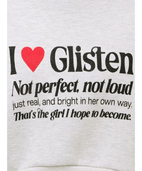 EVRIS（エヴリス）の「【裏起毛】グラフィックショートスウェット（スウェット・レディース・グリーン/グレー/ブラック・FREE）」の18枚目の写真