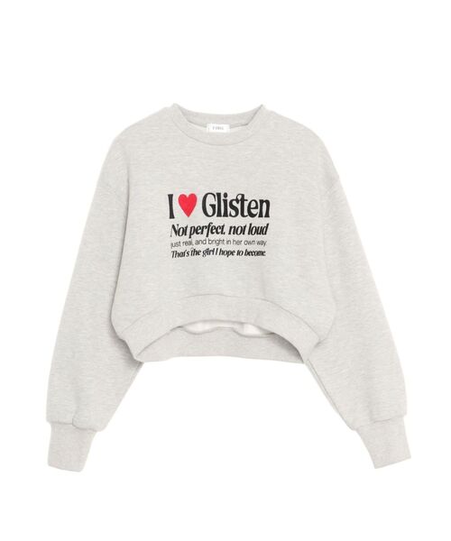 EVRIS（エヴリス）の「【裏起毛】グラフィックショートスウェット（スウェット・レディース・グリーン/グレー/ブラック・FREE）」の15枚目の写真