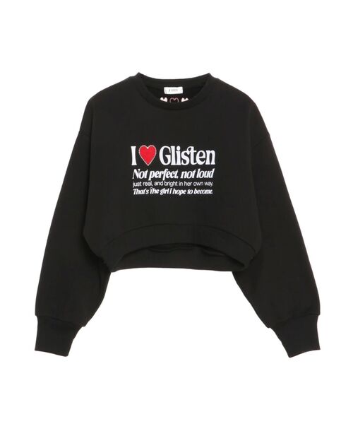 EVRIS（エヴリス）の「【裏起毛】グラフィックショートスウェット（スウェット・レディース・グリーン/グレー/ブラック・FREE）」の13枚目の写真