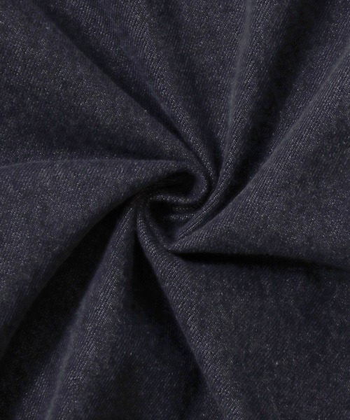 Mark Gonzales(マーク・ゴンザレス)の「MARK GONZALES ARTWORK COLLECTION/マークゴンザレス 別注 オーバーサイズ ワンポイント刺繍 衿コーデュロイ デニムカバーオール デニムジャケット ブルゾン(カバーオール・メンズ・ブラック/アイボリー/ブルー・XL/L/M)」の19枚目の写真