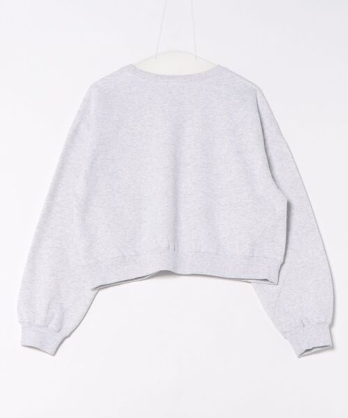 coca（coca）（コカ）の「ヘビーウェイト裏起毛ビンテージ加工無地スウェット（スウェット・レディース・ブラック/ライトベージュ/ライトピンク/ライトグレー・L/M/S/XL）」の11枚目の写真