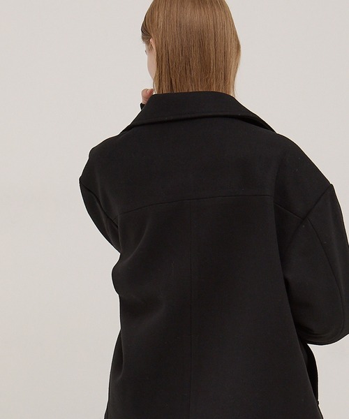 EMMA CLOTHES（エマクローズ）の「テックメルトンジップアップCPOジャケット（その他アウター・メンズ・ダークブラウン/ブラック/チャコール/ダークネイビー・S/L/M）」の17枚目の写真